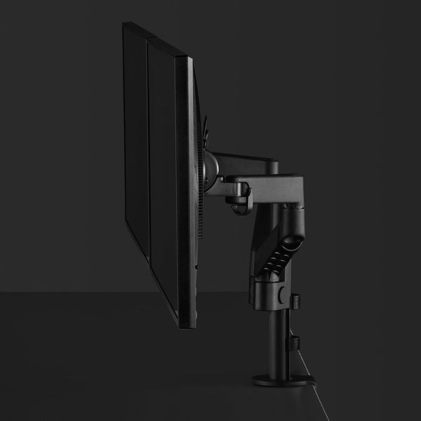 Lima Dual 显示器挂臂 - 黑色