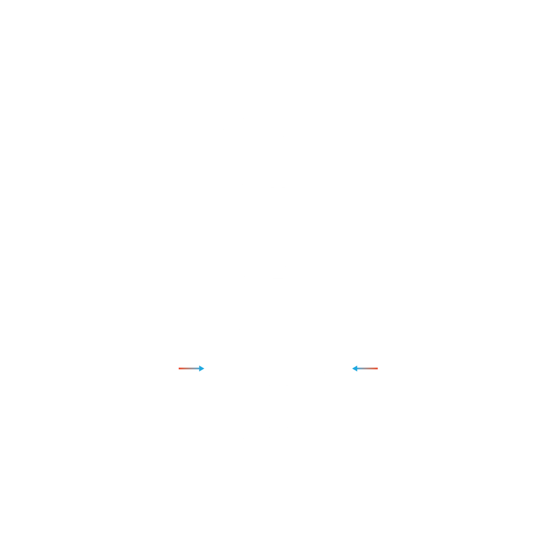 黑色背景中的圆柱形示意图，演示脊柱支撑效果。